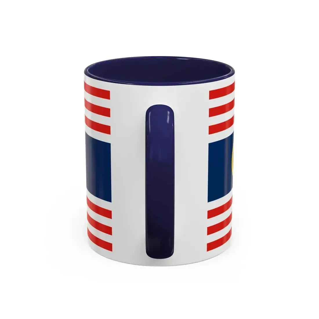 Flag of Kuala Lumpur Malaysia - Accent Coffee Mug - Go Mug Yourself
