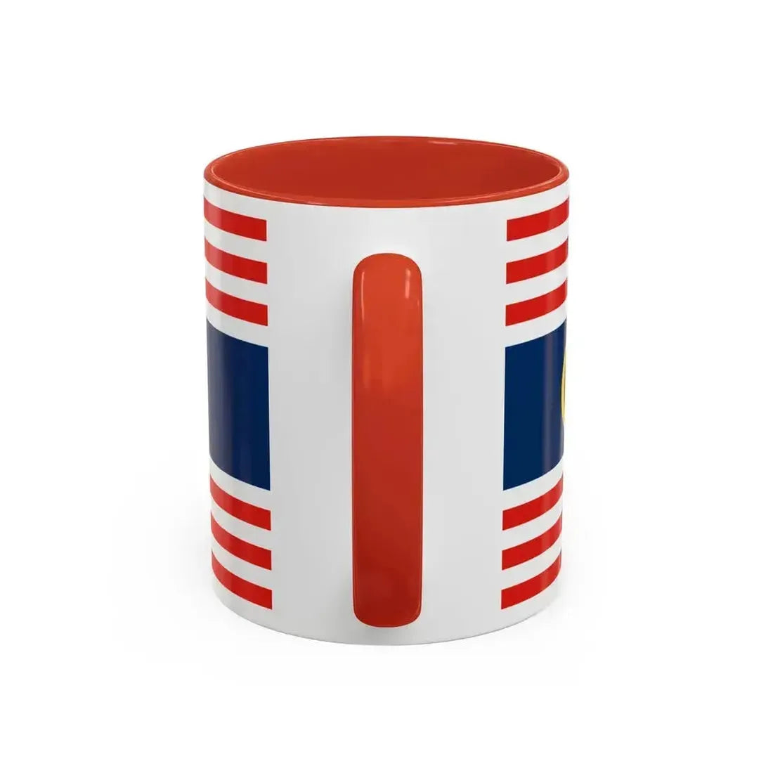 Flag of Kuala Lumpur Malaysia - Accent Coffee Mug - Go Mug Yourself