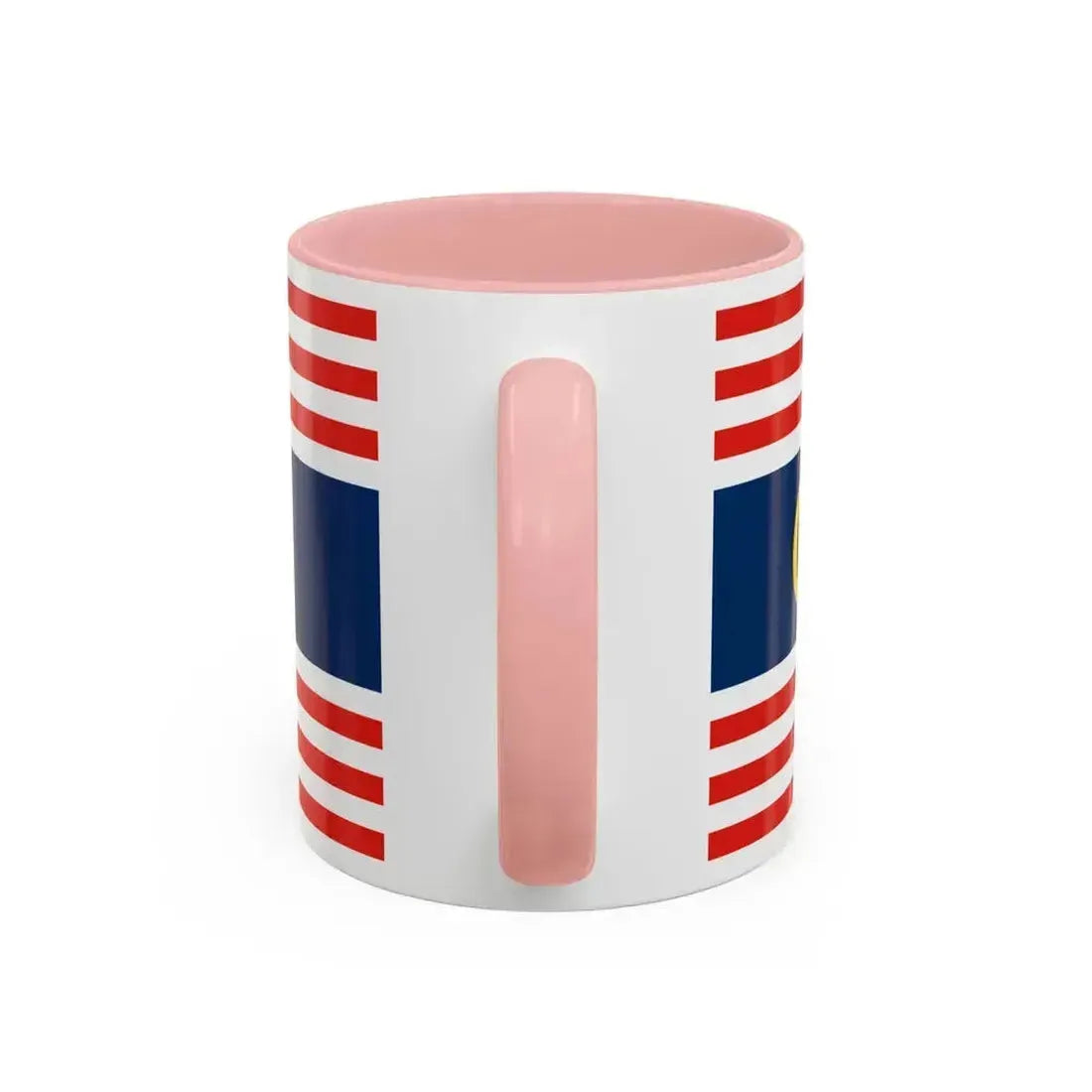 Flag of Kuala Lumpur Malaysia - Accent Coffee Mug - Go Mug Yourself