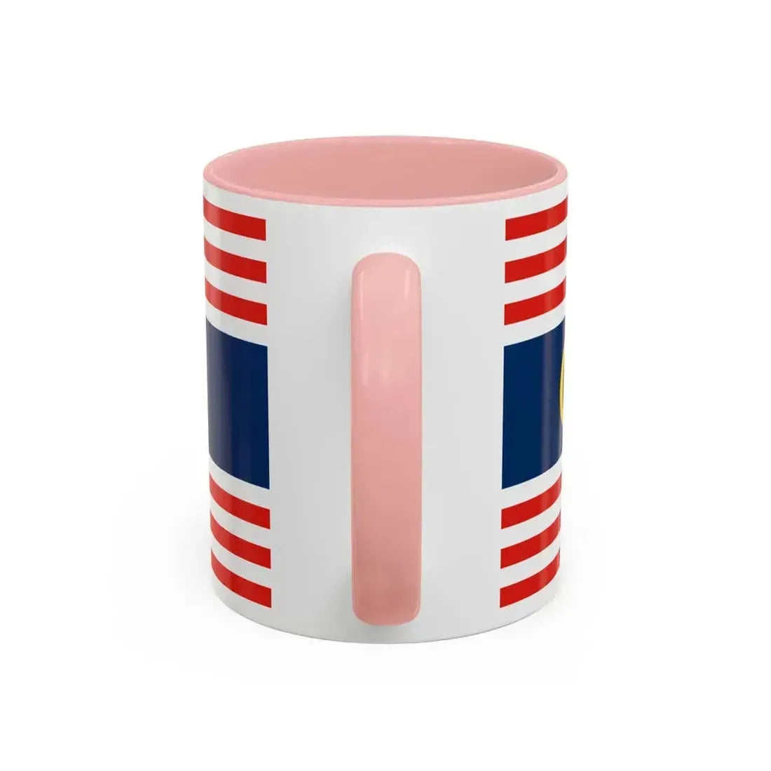 Flag of Kuala Lumpur Malaysia - Accent Coffee Mug - Go Mug Yourself
