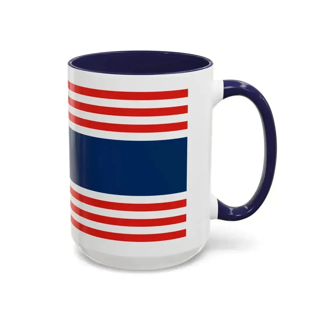 Flag of Kuala Lumpur Malaysia - Accent Coffee Mug - Go Mug Yourself