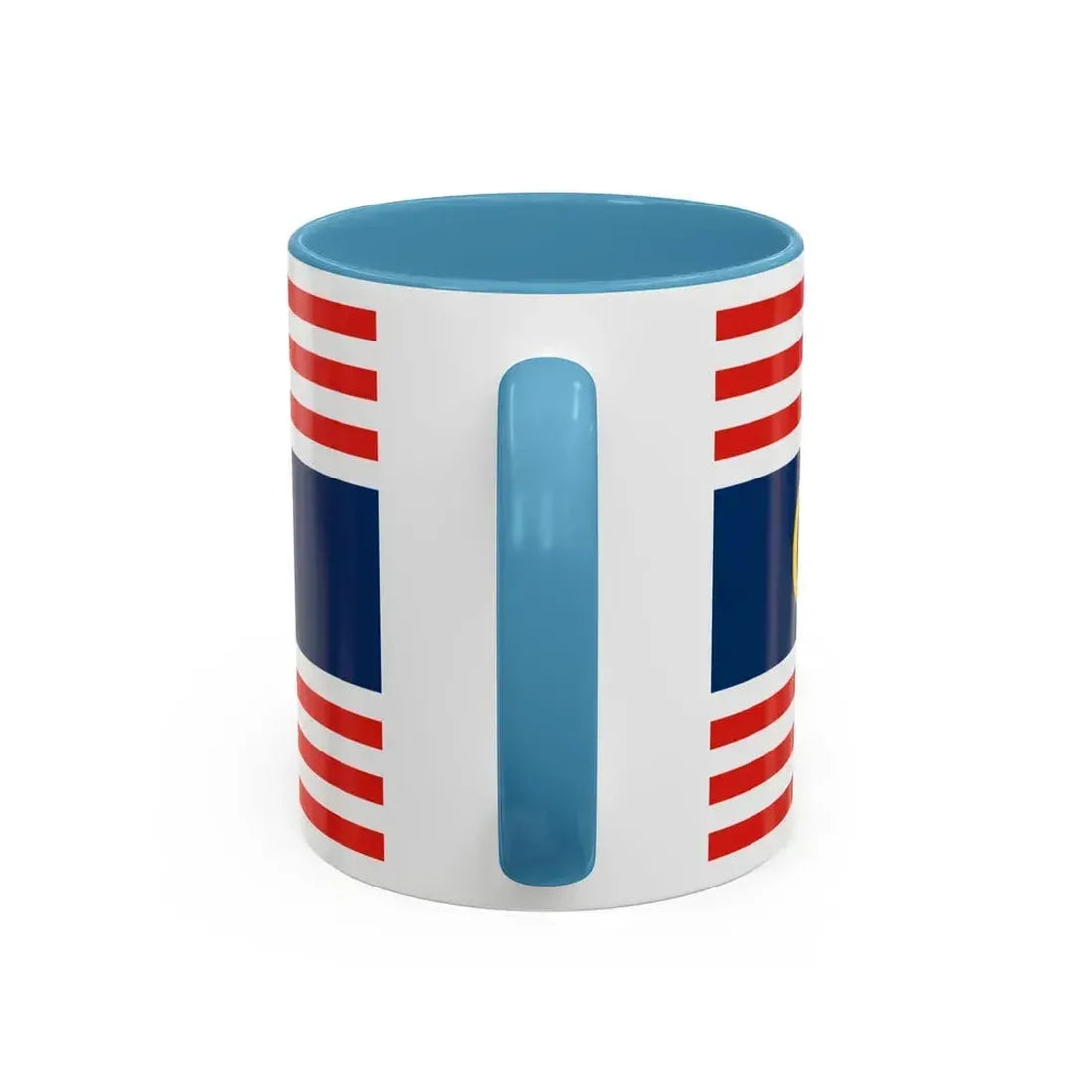 Flag of Kuala Lumpur Malaysia - Accent Coffee Mug - Go Mug Yourself