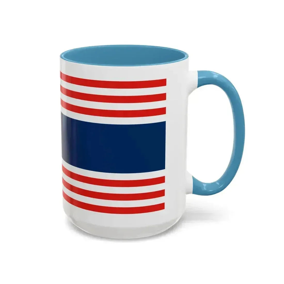 Flag of Kuala Lumpur Malaysia - Accent Coffee Mug - Go Mug Yourself