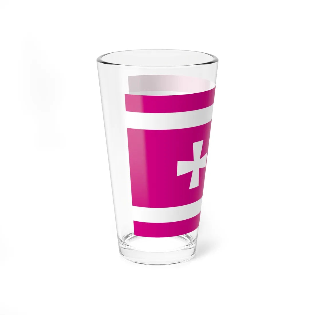 Flag of Kuban Ukraine (Ukraine) Pint Glass 16oz - Go Mug Yourself