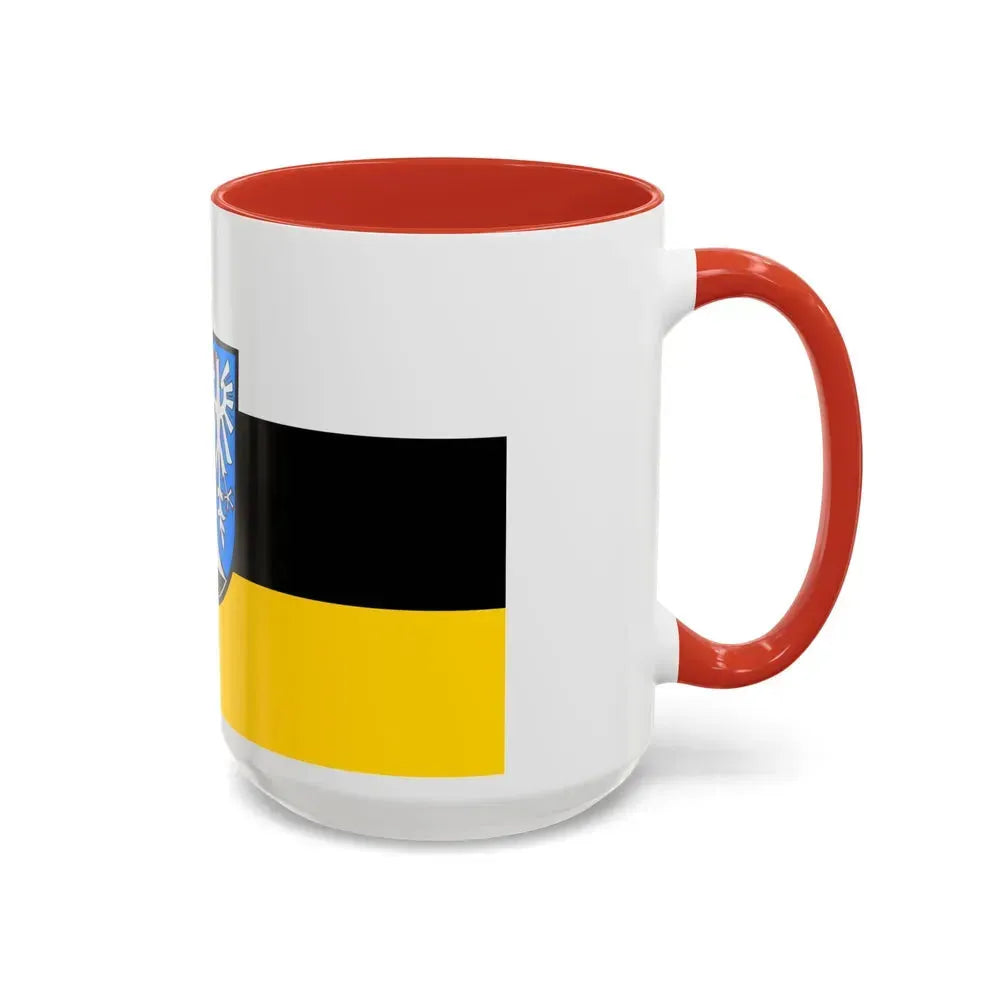 Flag of Kulmbach Germany - Accent Coffee Mug - Go Mug Yourself