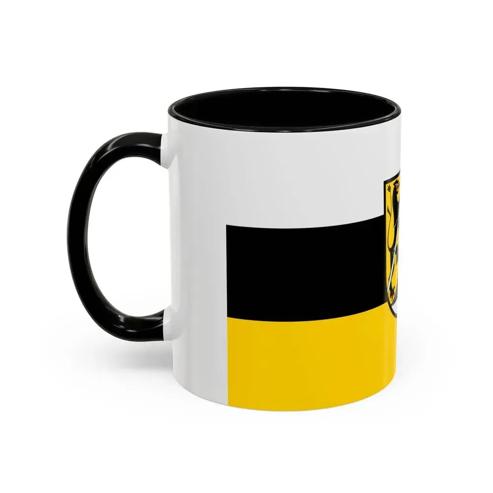 Flag of Kulmbach Germany - Accent Coffee Mug - Go Mug Yourself