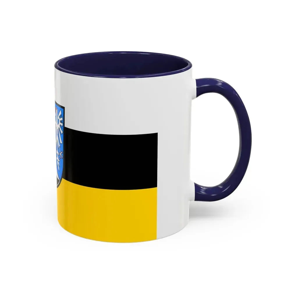Flag of Kulmbach Germany - Accent Coffee Mug - Go Mug Yourself