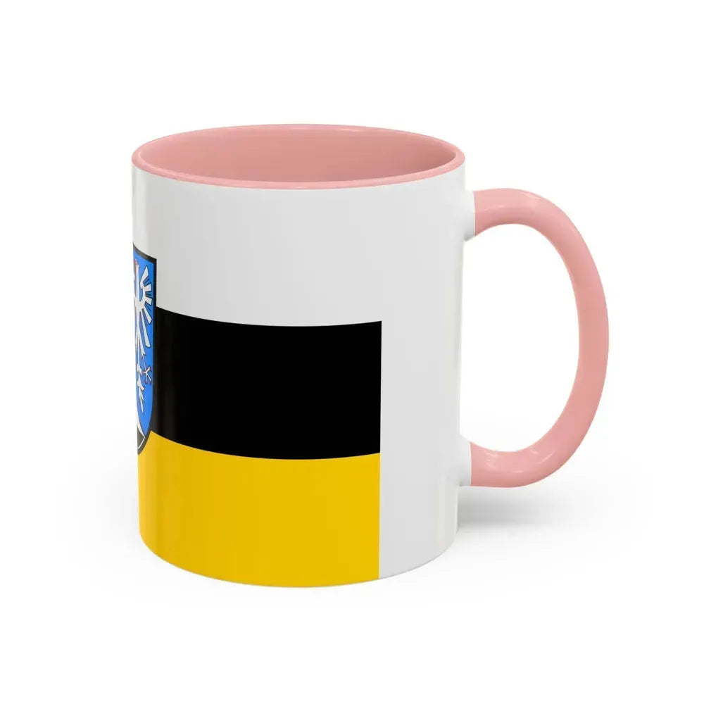 Flag of Kulmbach Germany - Accent Coffee Mug - Go Mug Yourself