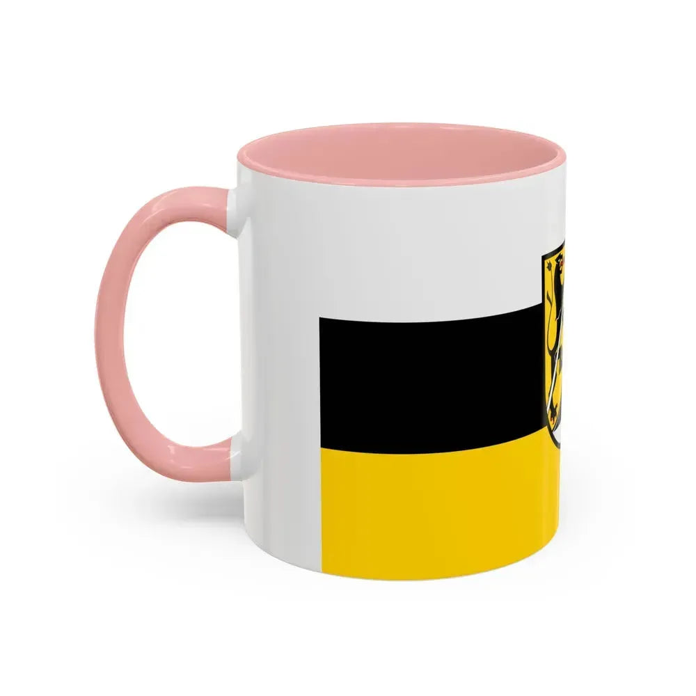 Flag of Kulmbach Germany - Accent Coffee Mug - Go Mug Yourself
