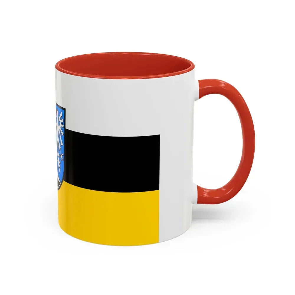Flag of Kulmbach Germany - Accent Coffee Mug - Go Mug Yourself