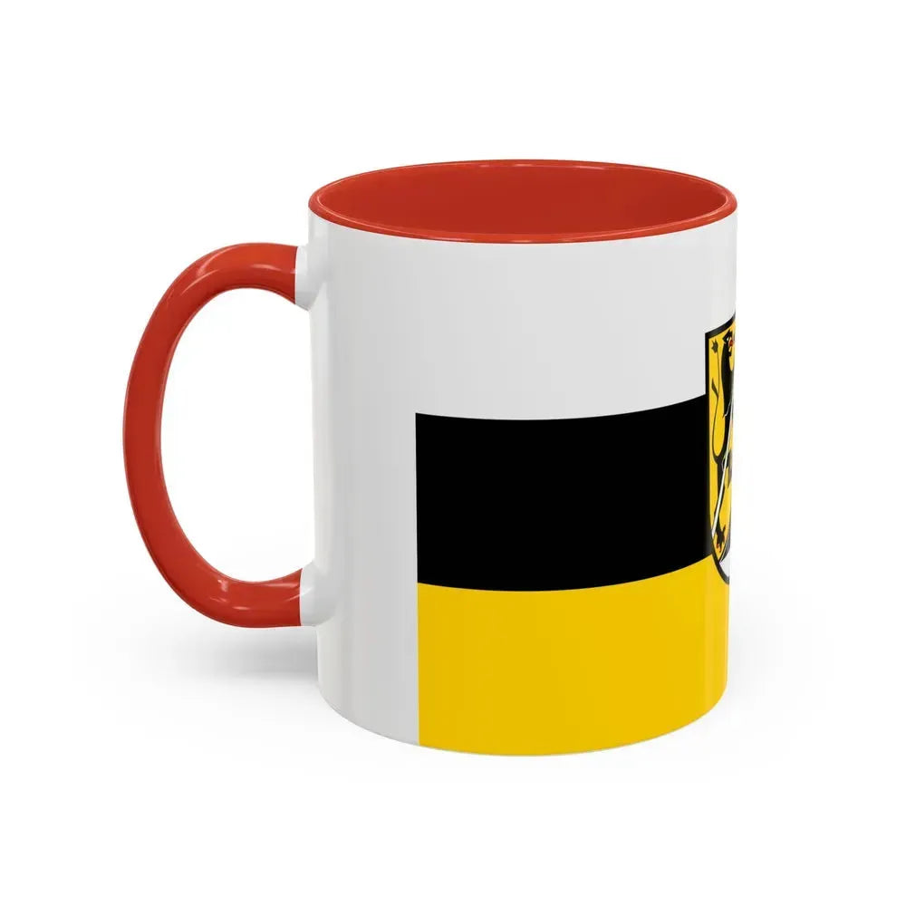 Flag of Kulmbach Germany - Accent Coffee Mug - Go Mug Yourself