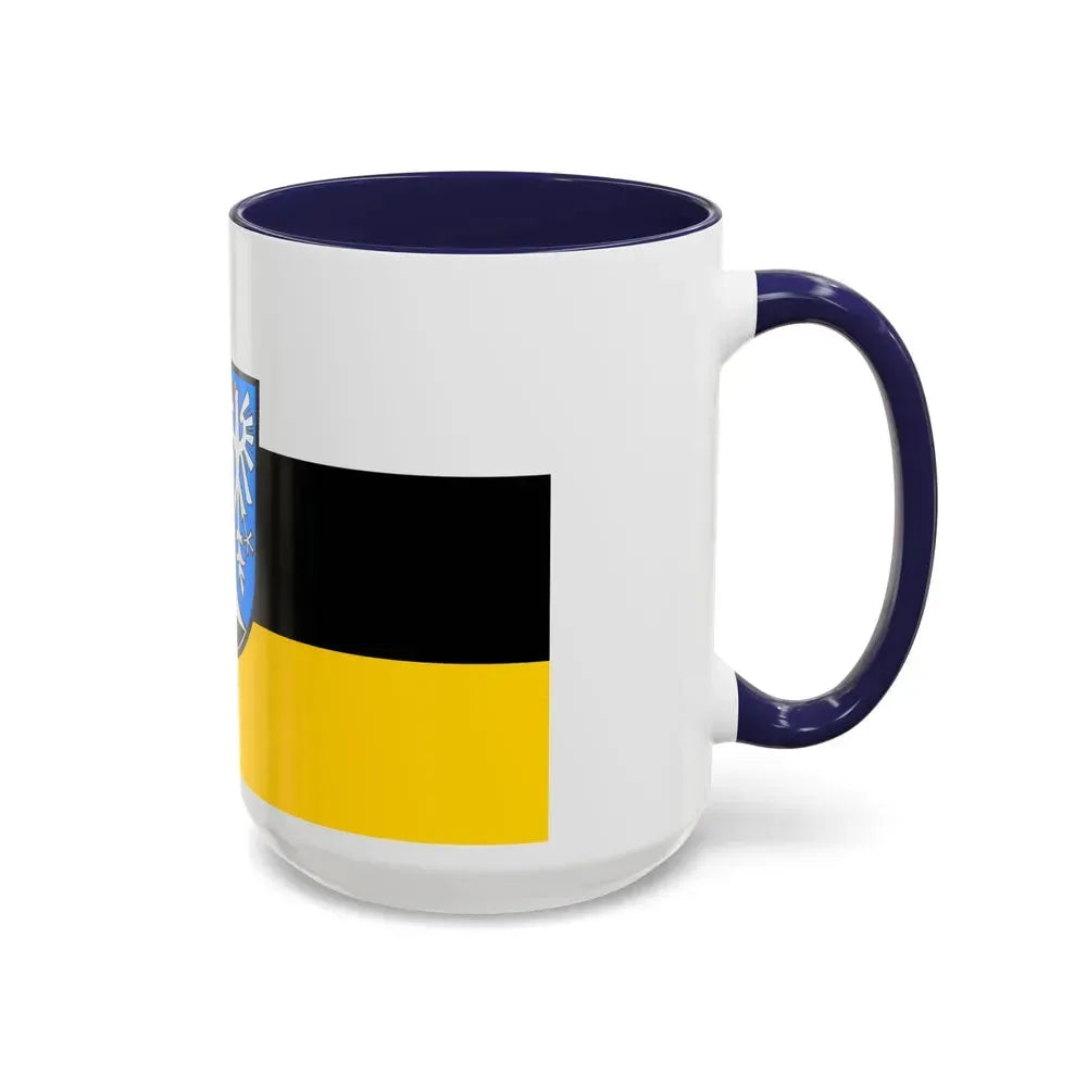 Flag of Kulmbach Germany - Accent Coffee Mug - Go Mug Yourself