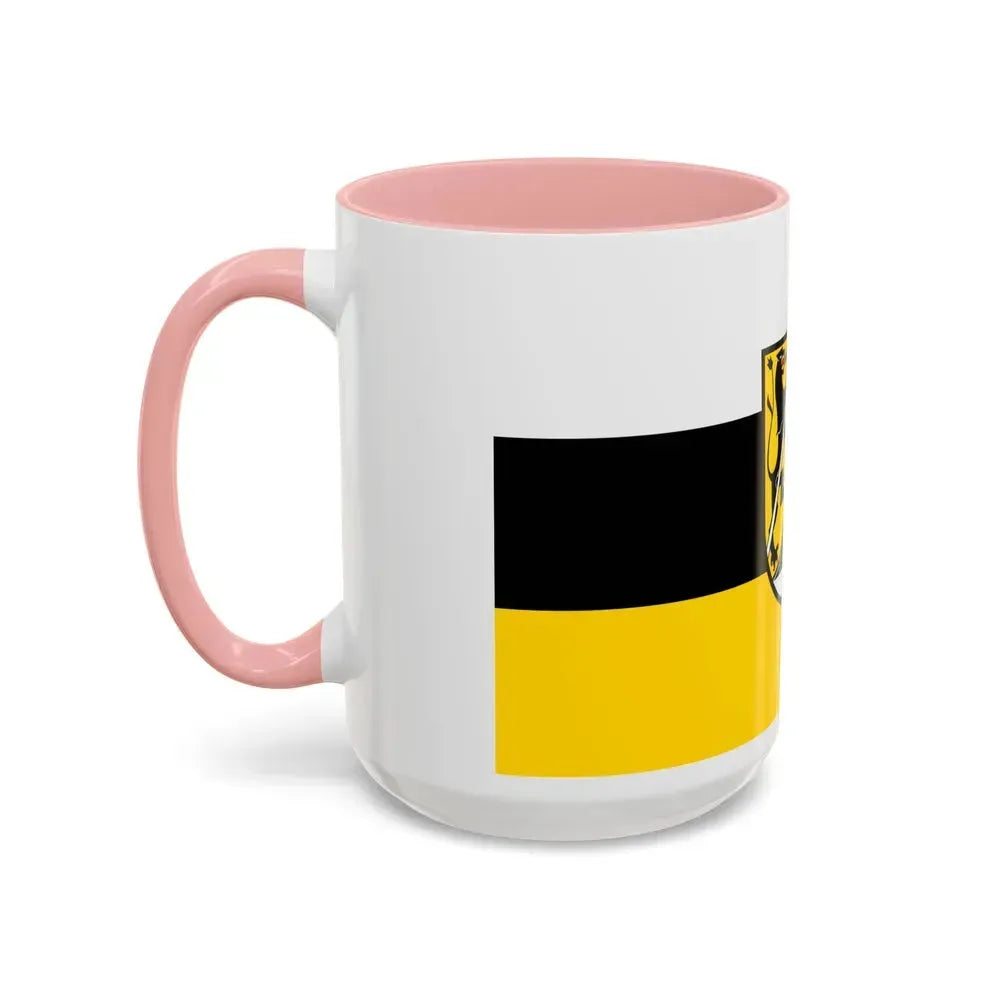Flag of Kulmbach Germany - Accent Coffee Mug - Go Mug Yourself