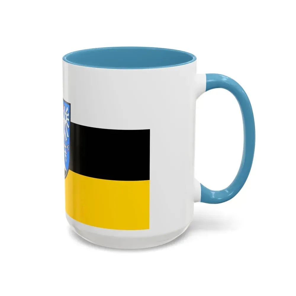 Flag of Kulmbach Germany - Accent Coffee Mug - Go Mug Yourself