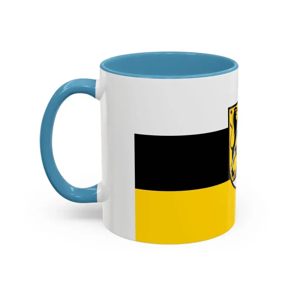 Flag of Kulmbach Germany - Accent Coffee Mug - Go Mug Yourself