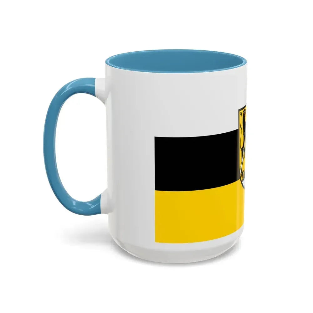 Flag of Kulmbach Germany - Accent Coffee Mug - Go Mug Yourself