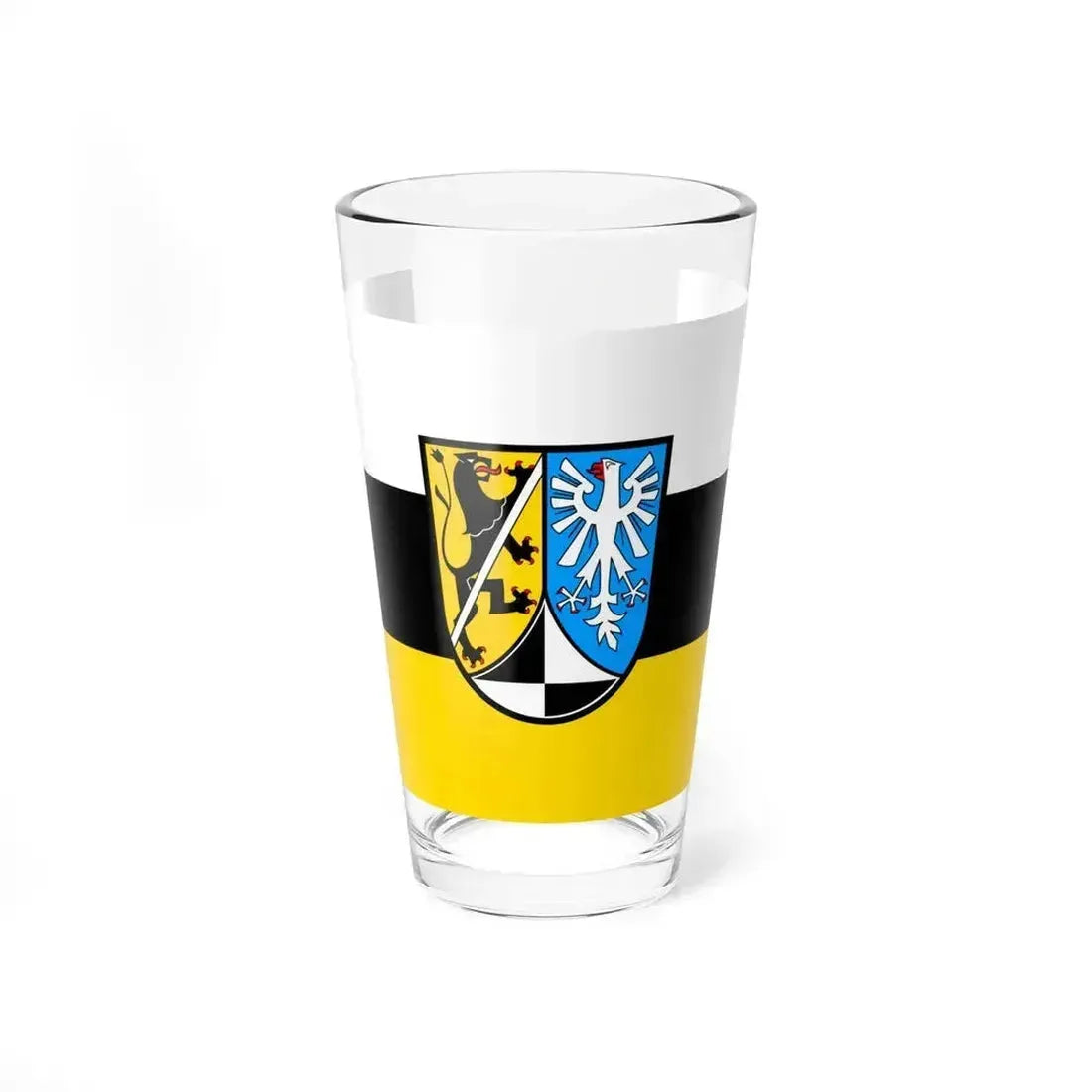Flag of Kulmbach Germany - Pint Glass 16oz 16oz - Go Mug Yourself
