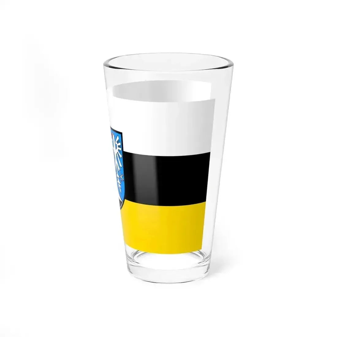 Flag of Kulmbach Germany - Pint Glass 16oz - Go Mug Yourself