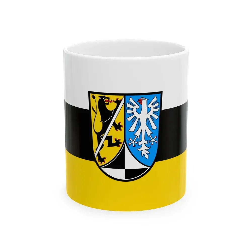 Flag of Kulmbach Germany - White Coffee Mug 11oz - Go Mug Yourself