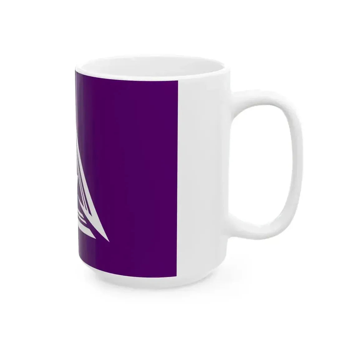 Flag of Kumano Hiroshima (Japan) White Coffee Mug - Go Mug Yourself