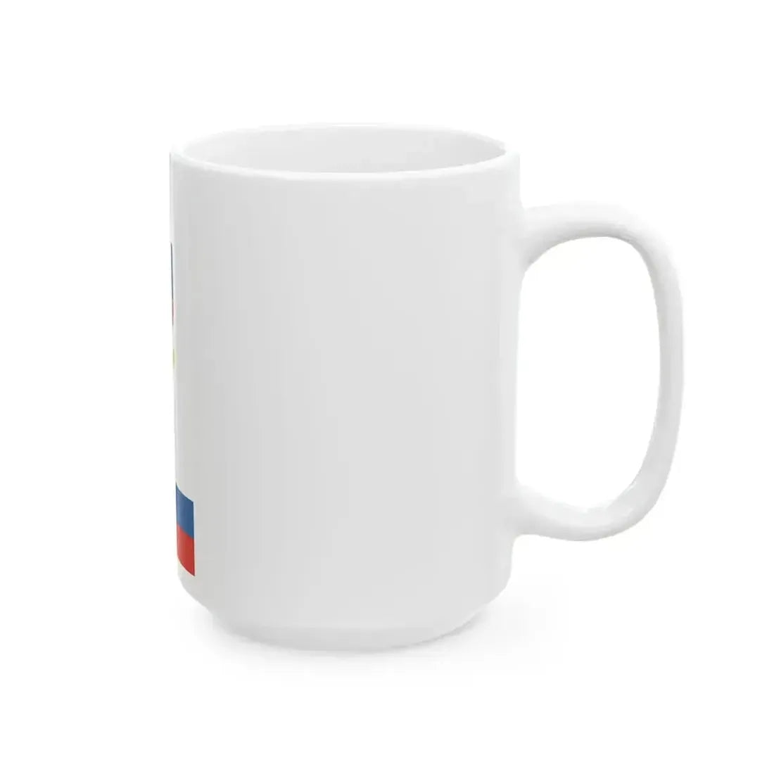 Flag of Kunadacs vertical (Hungary) White Coffee Mug - Go Mug Yourself