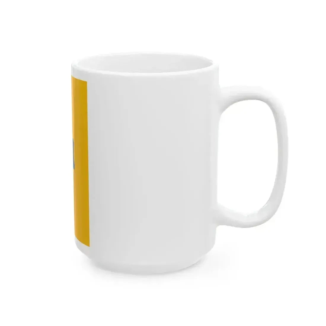 Flag of Kungos (Hungary) White Coffee Mug - Go Mug Yourself