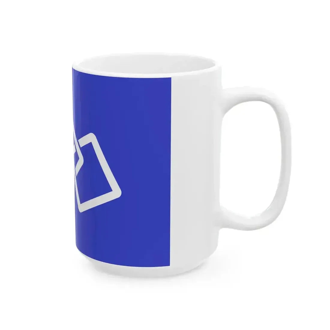 Flag of Kunimi Fukushima (Japan) White Coffee Mug - Go Mug Yourself