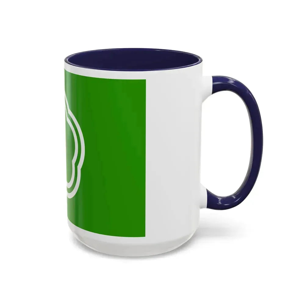 Flag of Kunitachi Tokyo Japan - Accent Coffee Mug - Go Mug Yourself