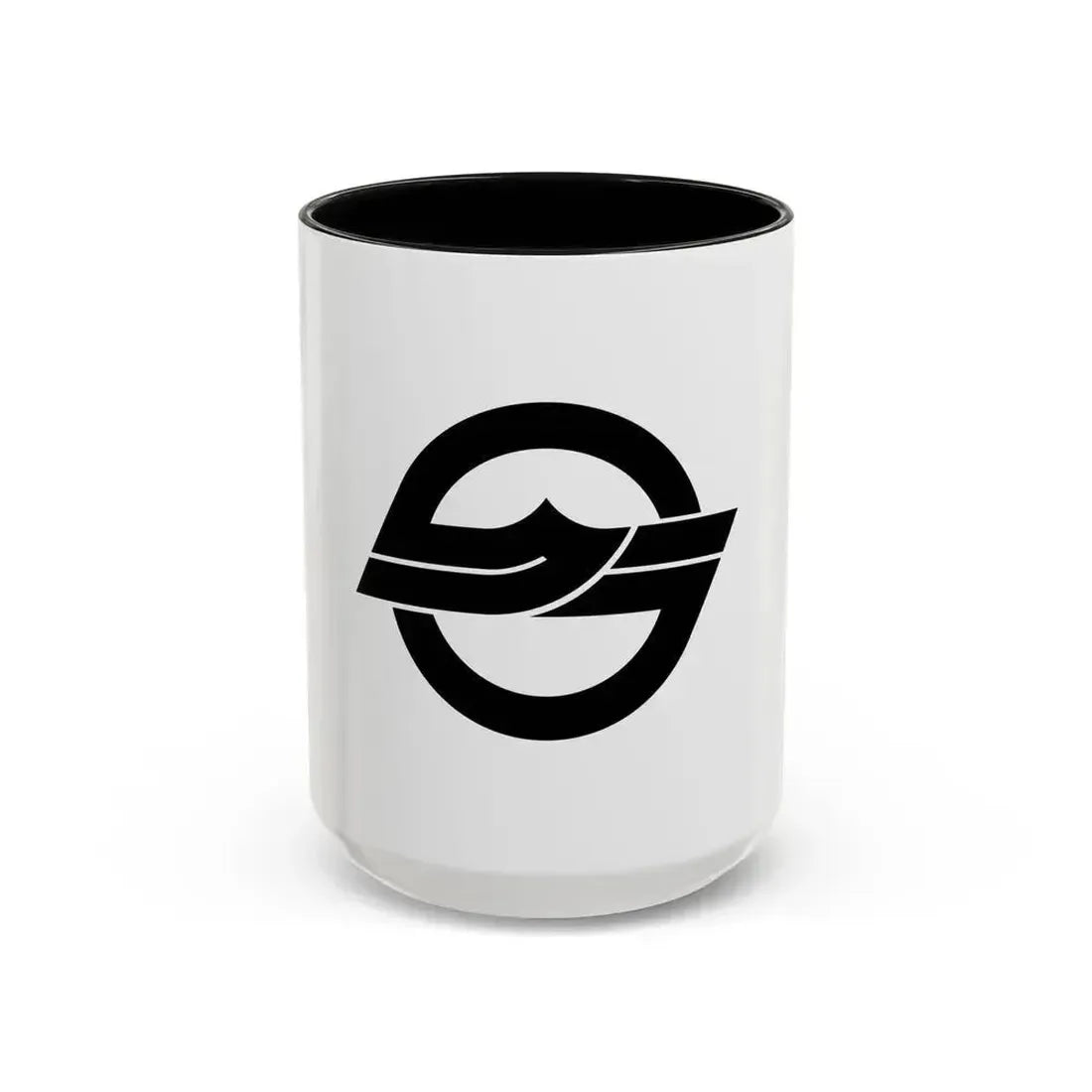 Flag of Kurashiki Okayama Japan - Accent Coffee Mug 15oz Black - Go Mug Yourself