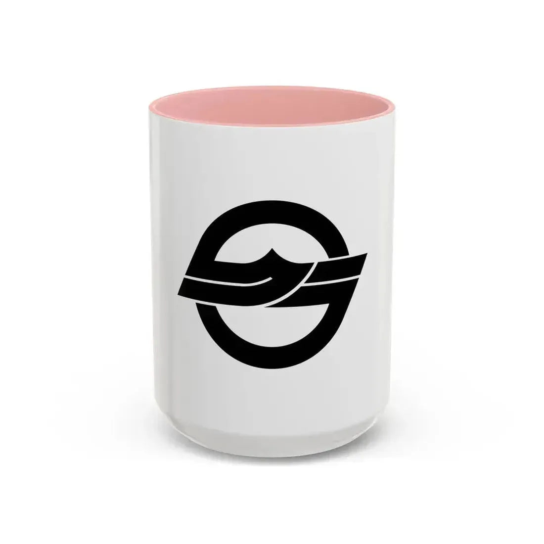 Flag of Kurashiki Okayama Japan - Accent Coffee Mug 15oz Pink - Go Mug Yourself