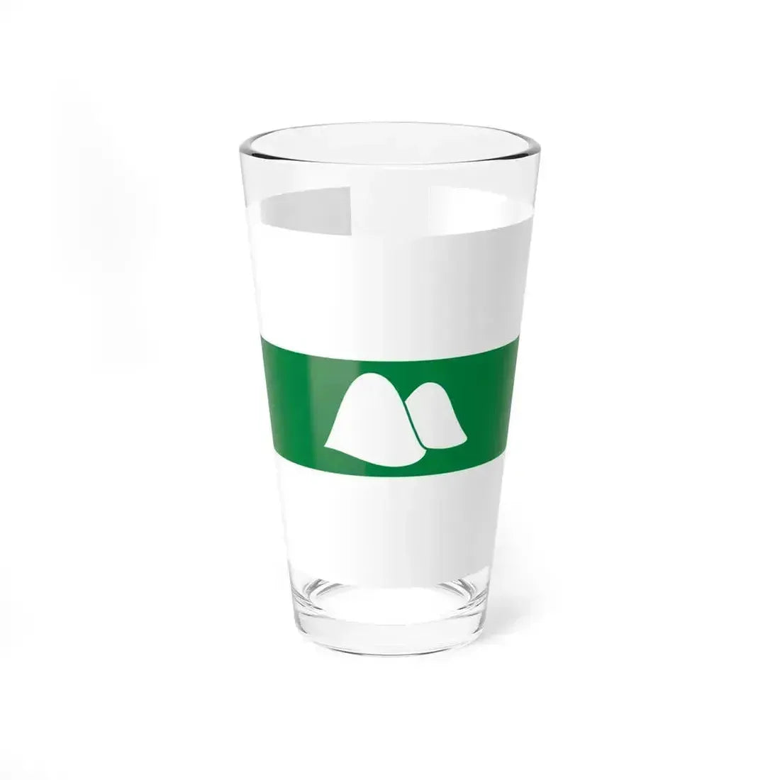 Flag of Kurgan Oblast Russia - Pint Glass 16oz 16oz - Go Mug Yourself