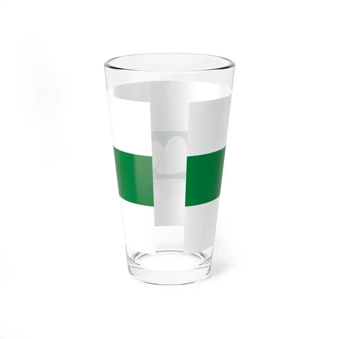 Flag of Kurgan Oblast Russia - Pint Glass 16oz - Go Mug Yourself