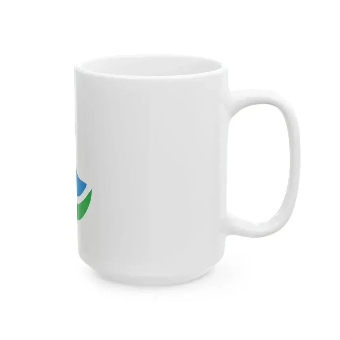 Flag of Kuroshio Kochi (Japan) White Coffee Mug - Go Mug Yourself