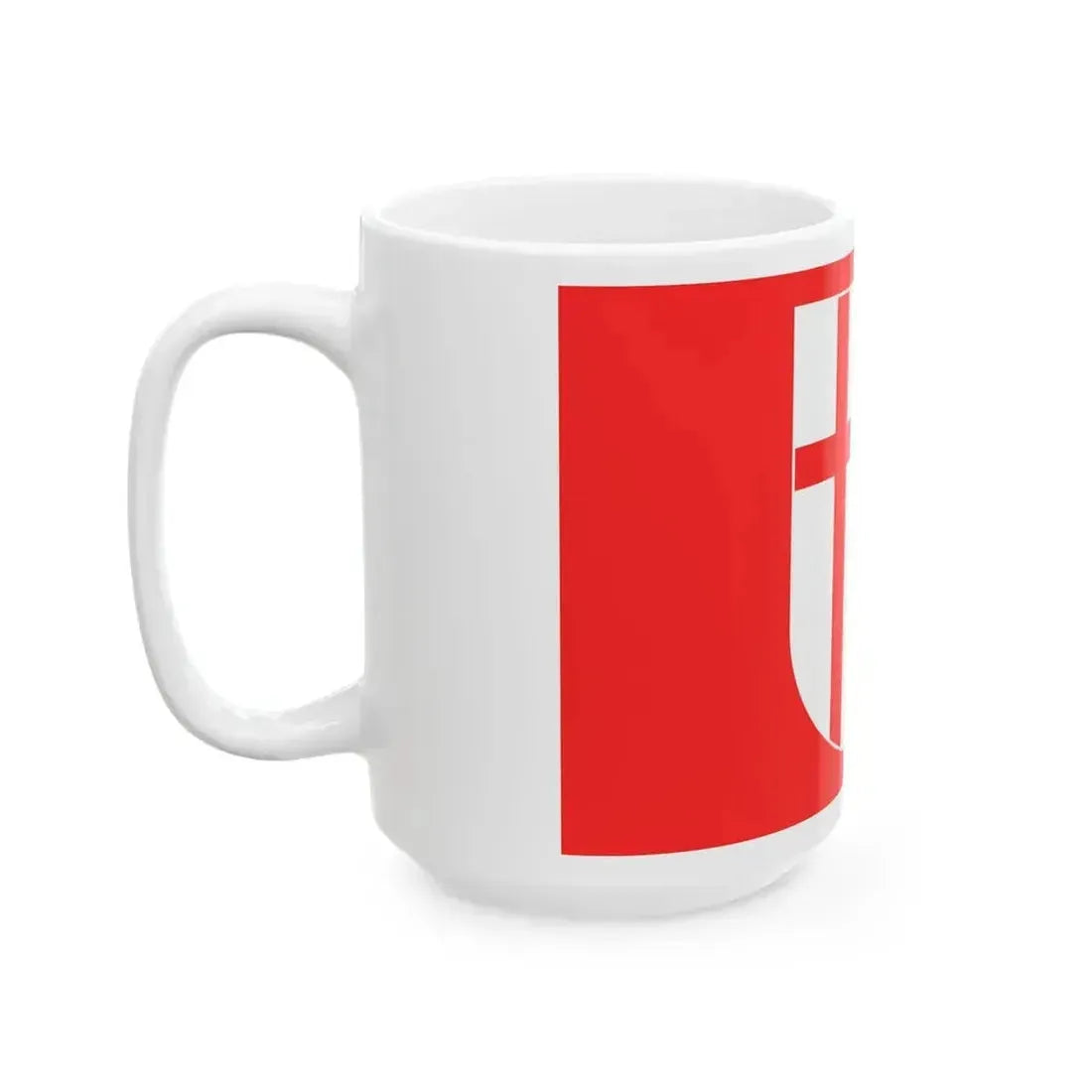 Flag of Kurta Municipality (Georgia) White Coffee Mug - Go Mug Yourself