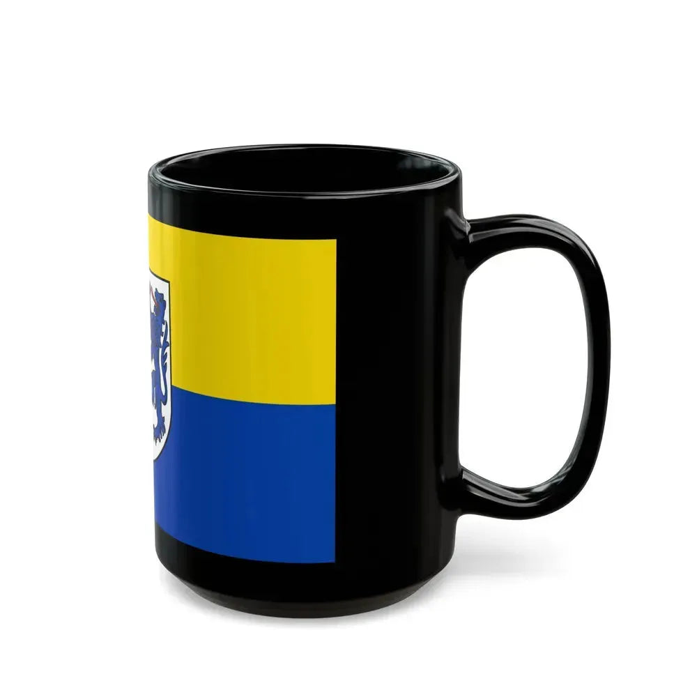 Flag of Kusel Germany - Black Coffee Mug - Go Mug Yourself