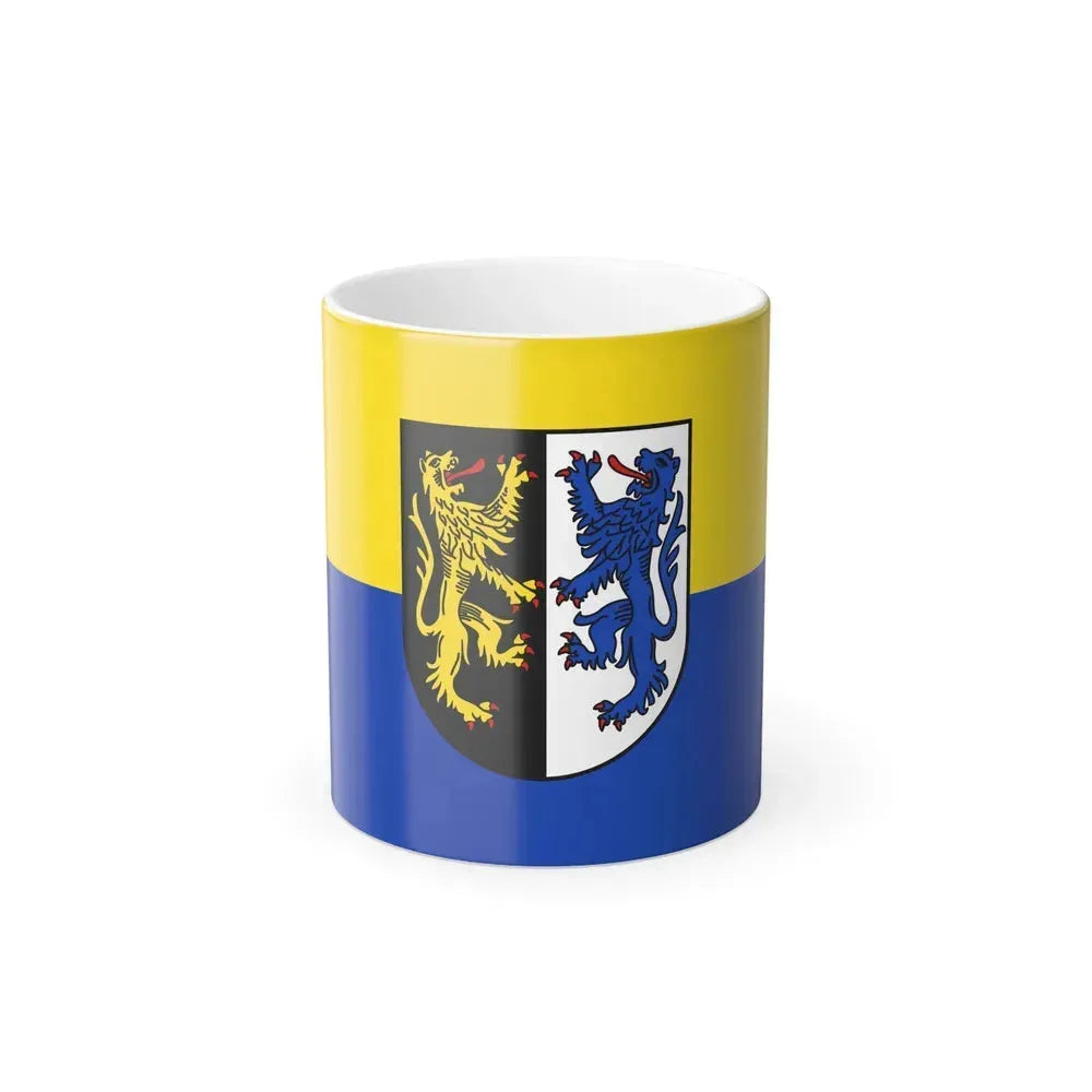 Flag of Kusel Germany - Color Changing Coffee Mug 11oz - Go Mug Yourself