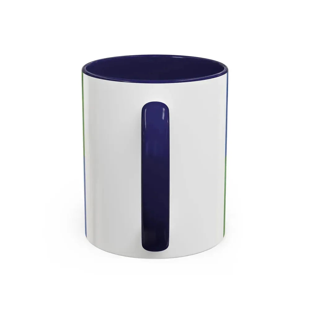 Flag of Kutaisi Georgia - Accent Coffee Mug - Go Mug Yourself
