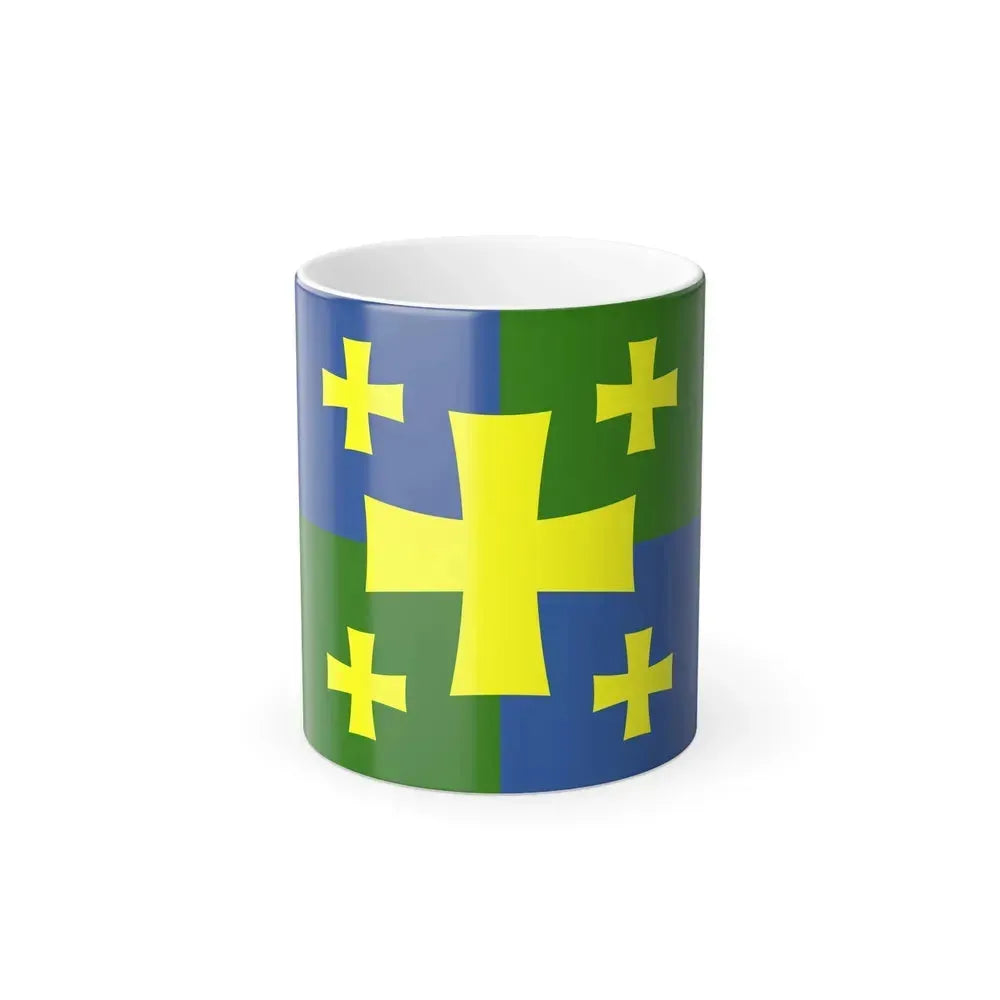 Flag of Kutaisi Georgia - Color Changing Coffee Mug 11oz - Go Mug Yourself