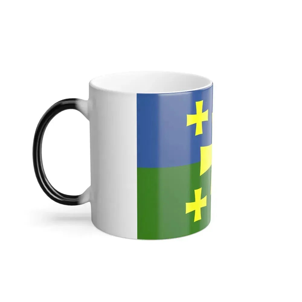 Flag of Kutaisi Georgia - Color Changing Coffee Mug - Go Mug Yourself