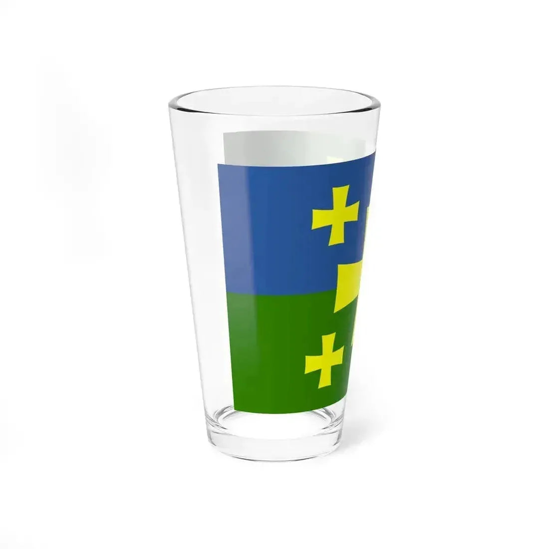 Flag of Kutaisi Georgia - Pint Glass 16oz - Go Mug Yourself