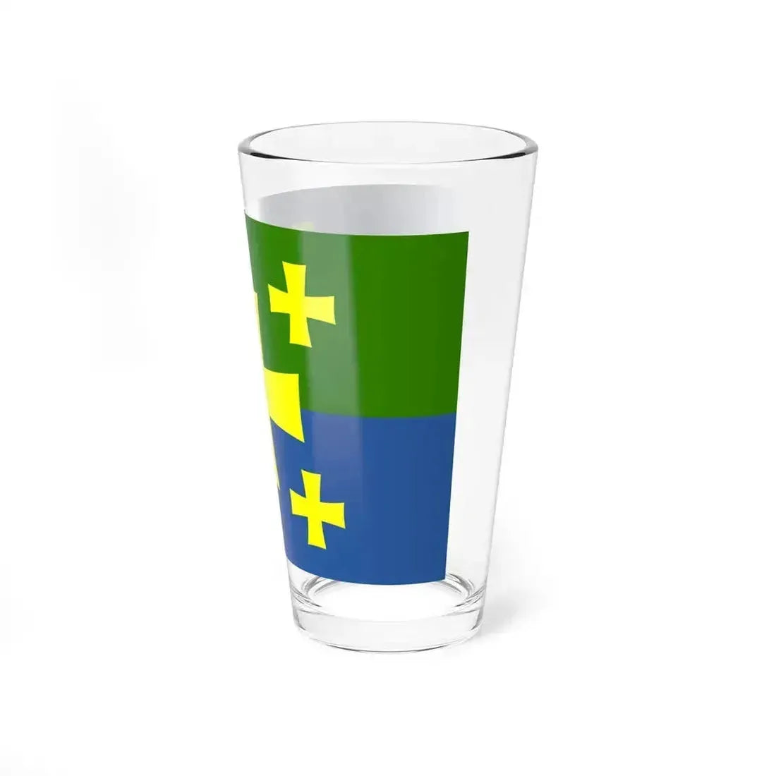 Flag of Kutaisi Georgia - Pint Glass 16oz - Go Mug Yourself