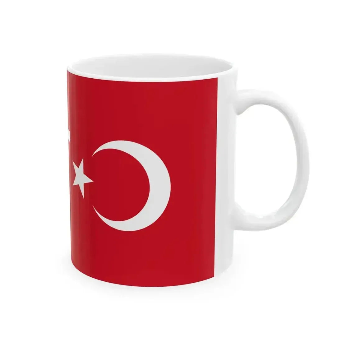 Flag of Kuwait 1899-1909 (Kuwait) White Coffee Mug - Go Mug Yourself