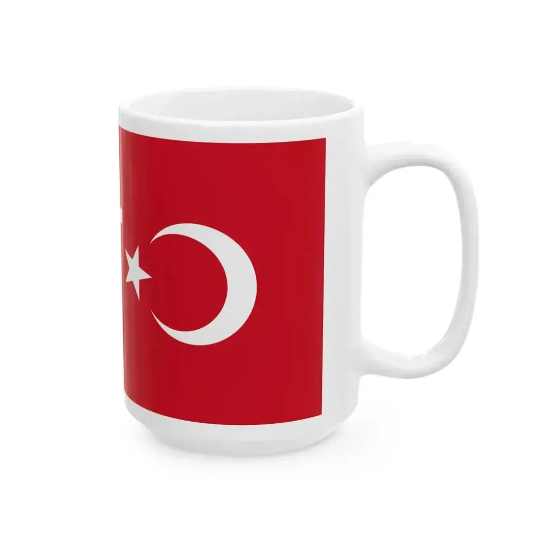 Flag of Kuwait 1899-1909 (Kuwait) White Coffee Mug - Go Mug Yourself