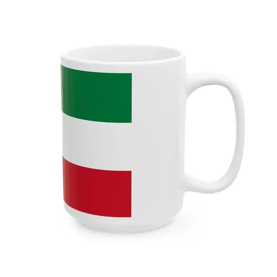 Flag of Kuwait 3-2 (Kuwait) White Coffee Mug - Go Mug Yourself
