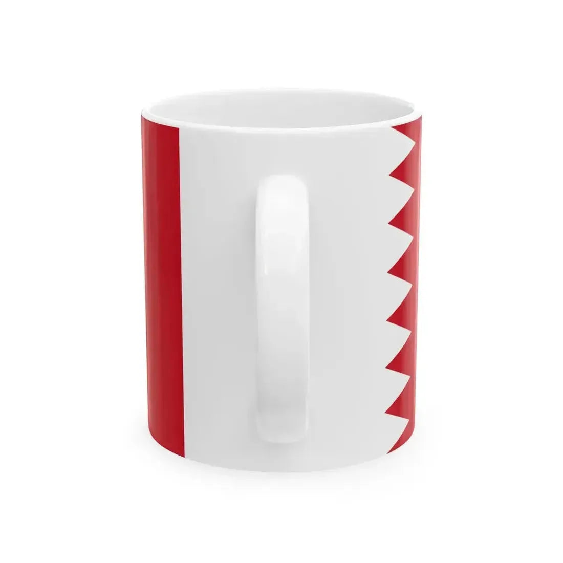 Flag of Kuwait Al-Sulami 1746-1871 (Kuwait) White Coffee Mug - Go Mug Yourself
