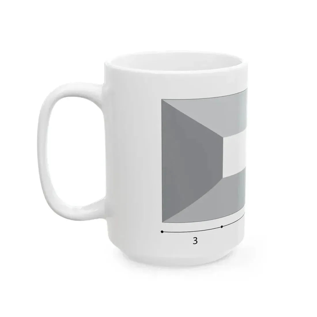 Flag of Kuwait construction (Kuwait) White Coffee Mug - Go Mug Yourself