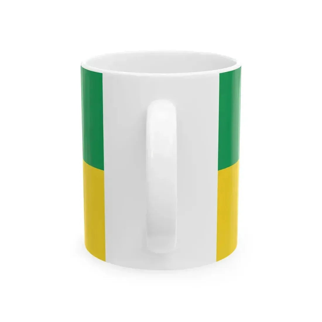 Flag of Kuwait National Guard (Kuwait) White Coffee Mug - Go Mug Yourself