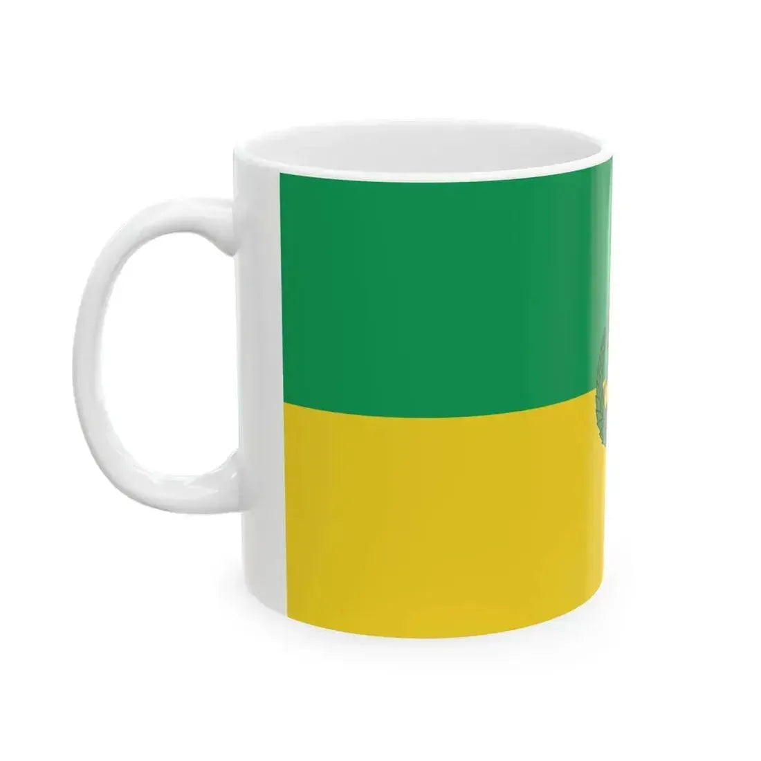 Flag of Kuwait National Guard (Kuwait) White Coffee Mug - Go Mug Yourself