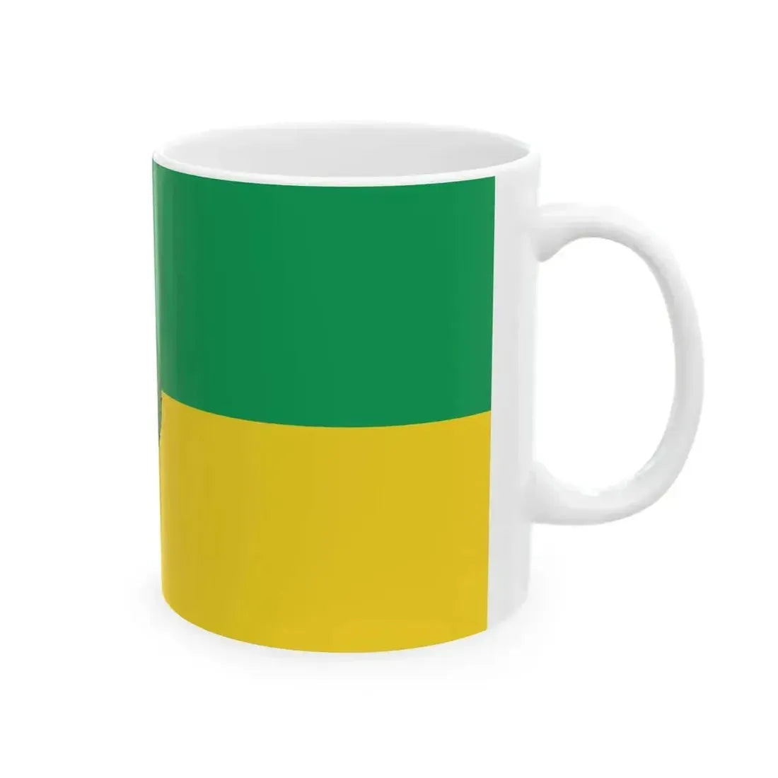 Flag of Kuwait National Guard (Kuwait) White Coffee Mug - Go Mug Yourself