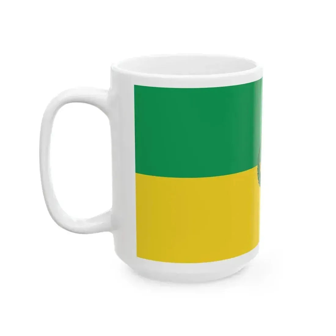 Flag of Kuwait National Guard (Kuwait) White Coffee Mug - Go Mug Yourself